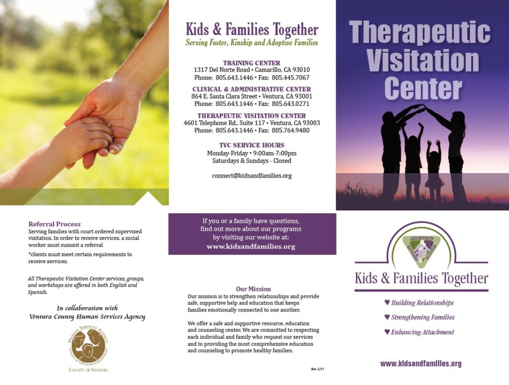 Therapeutic Visitation Center (TVC) Kids and Families Together