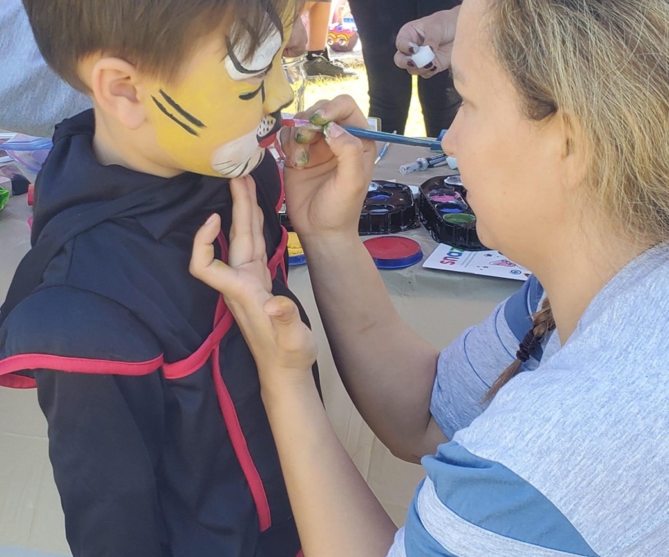 facepaint tiger