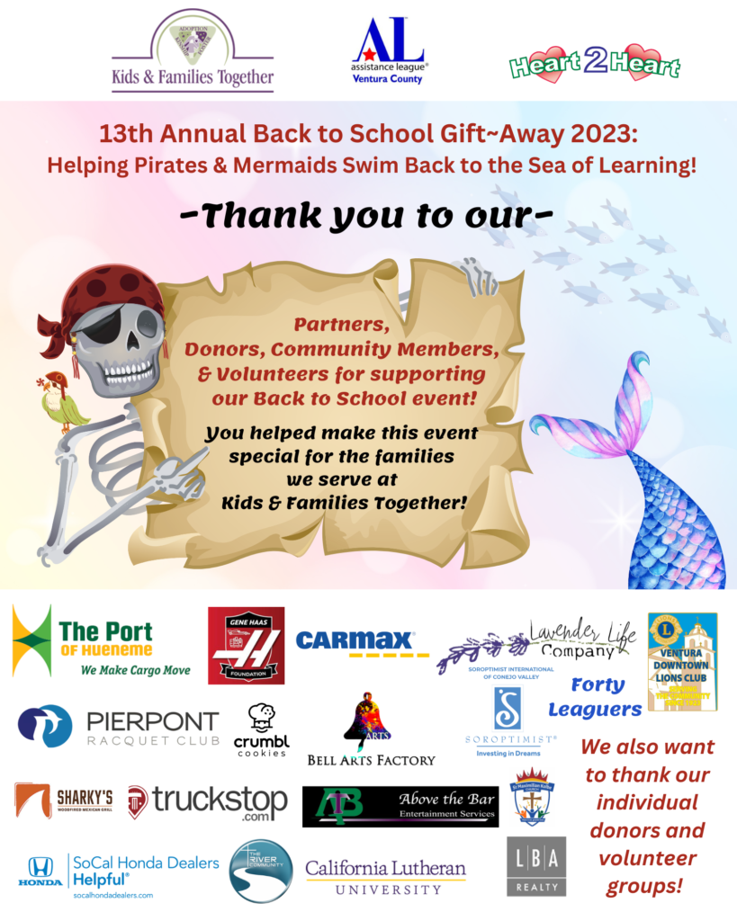 Thank You To Our Partners Donors Community Members Volunteers